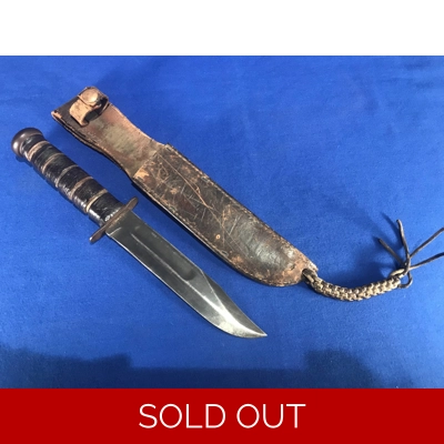 US WWII USMC KA-BAR Fighting Knife